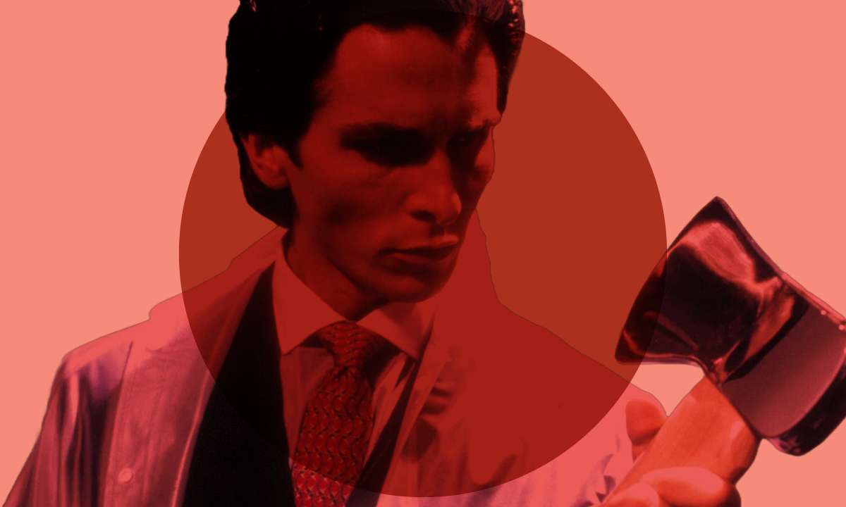 Christain Bale in a twisted movie - American Psycho that streams on Netflix