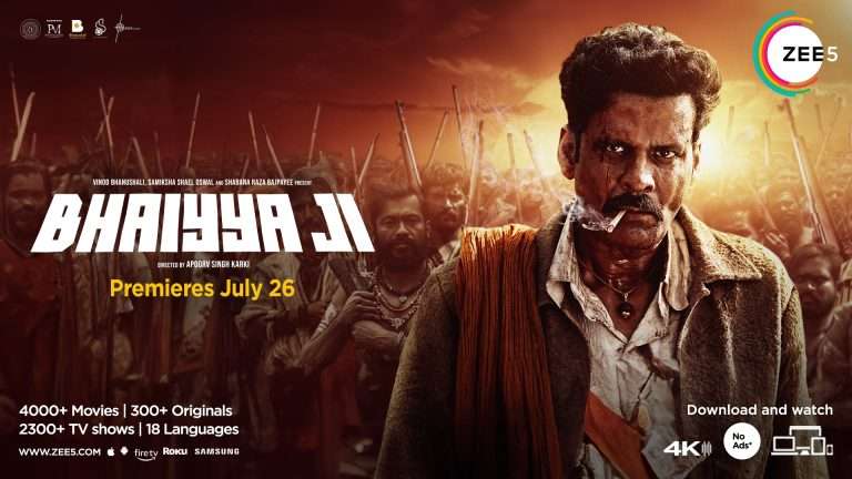 Bhaiyya Ji: Manoj Bajpayee’s 100th film from the creators of ‘Sirf Ek Bandaa Kaafi Hai’, to Premiere on ZEE5 Global!