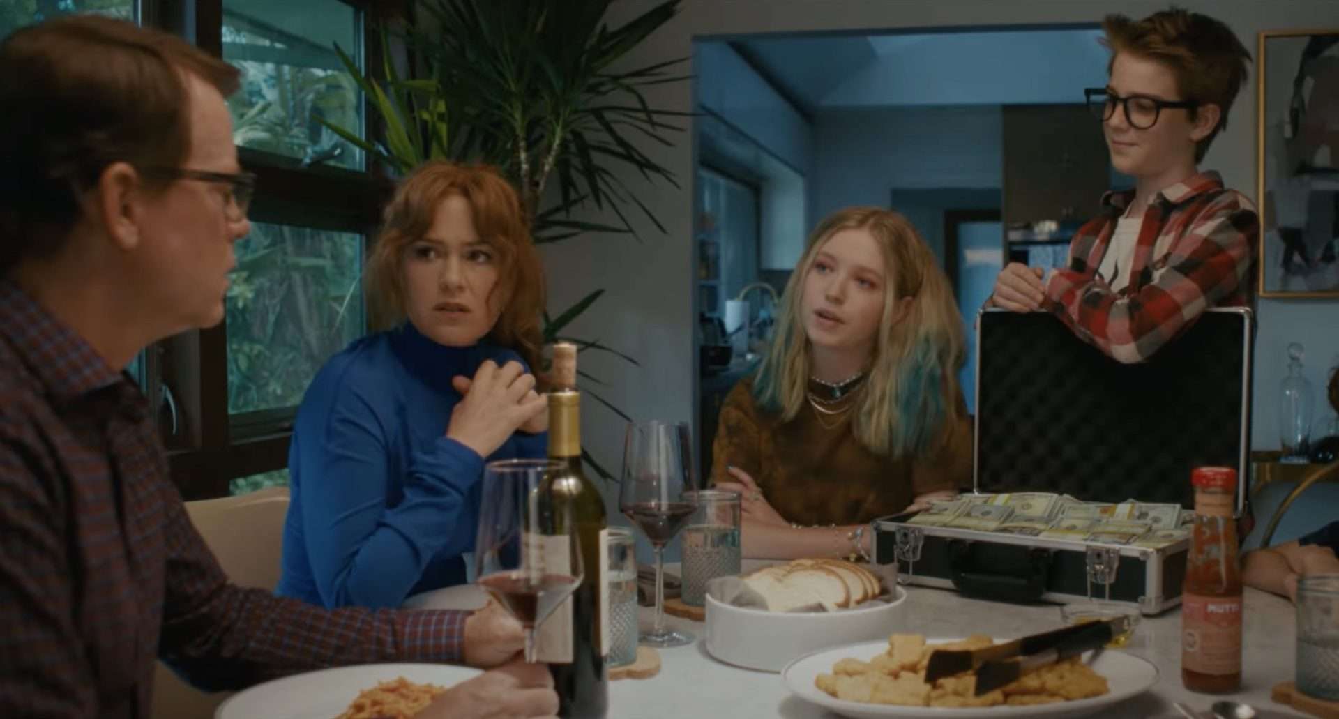 A still from The Present (2024).