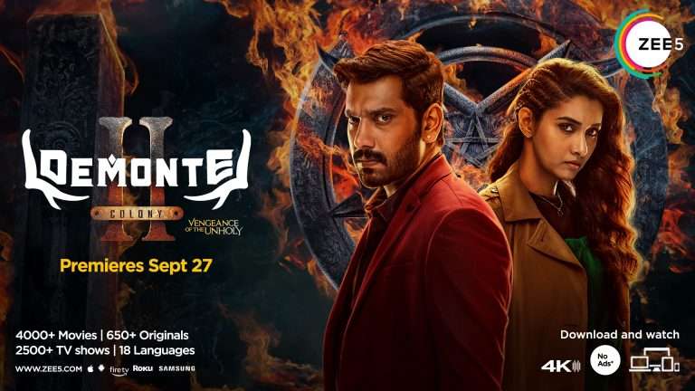 ZEE5 Global Announces World Digital Premiere of the Scariest Blockbuster of the Year ‘Demonte Colony 2′