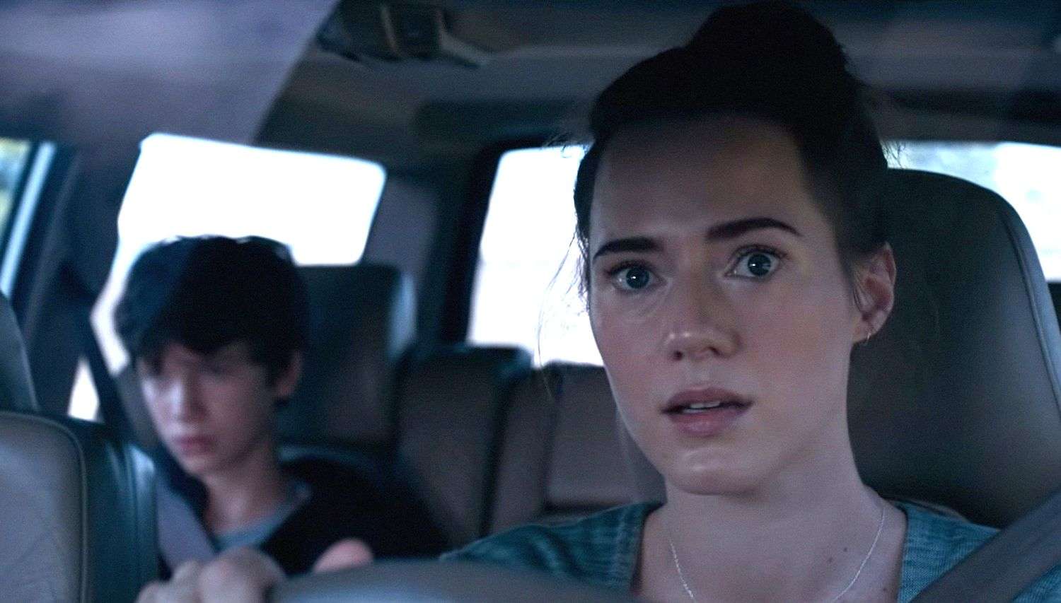A still from Unhinged (2020). 