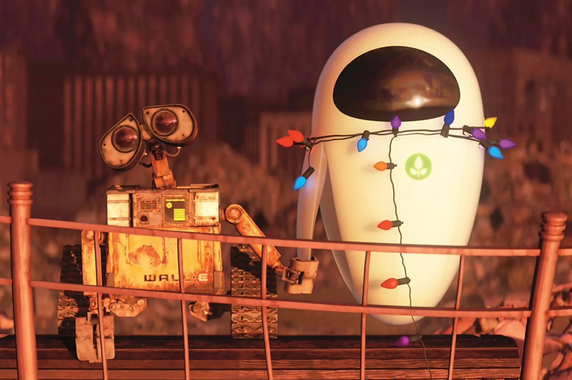 A still from WALL-E (2008). 