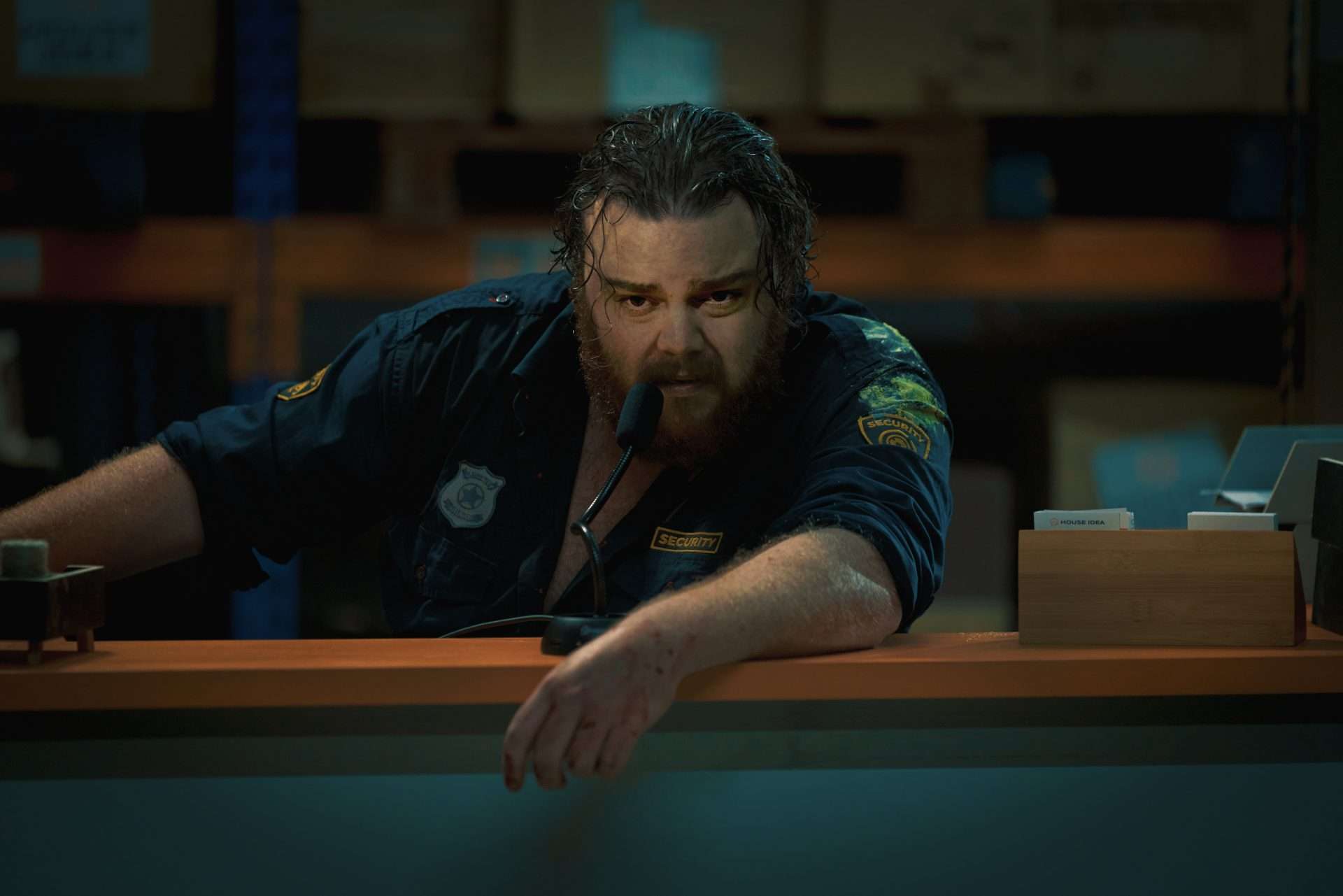 A still from Wake Up (2025). 