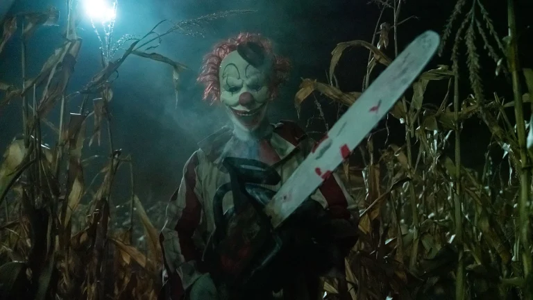 Clown in a Cornfield (2025) Movie Review: A New-Age Slasher Whose Novelty Starts and Ends With Its Title