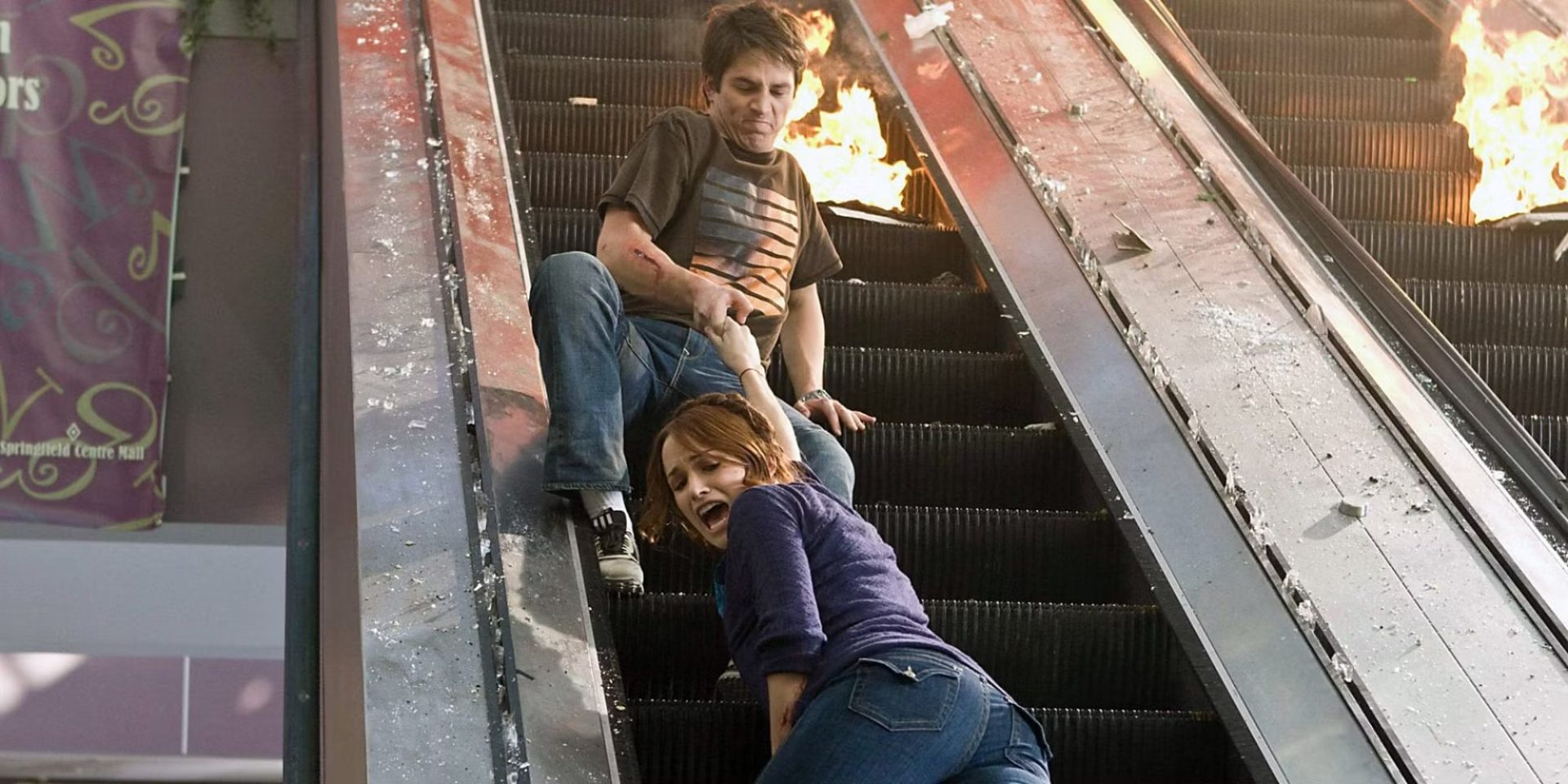 Killer electric stairs – Final Destination 4