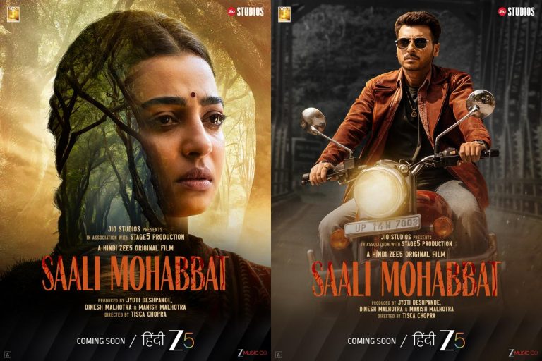 Tisca Chopra’s Directorial Debut Feature, Saali Mohabbat Starring Radhika Apte and Divyenndu to Premiere on ZEE5 Global This Year