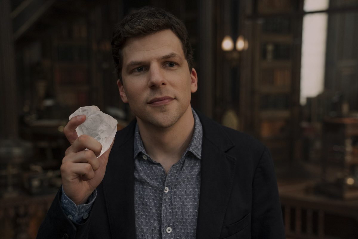 Jesse Eisenberg in Now you see me now you don't