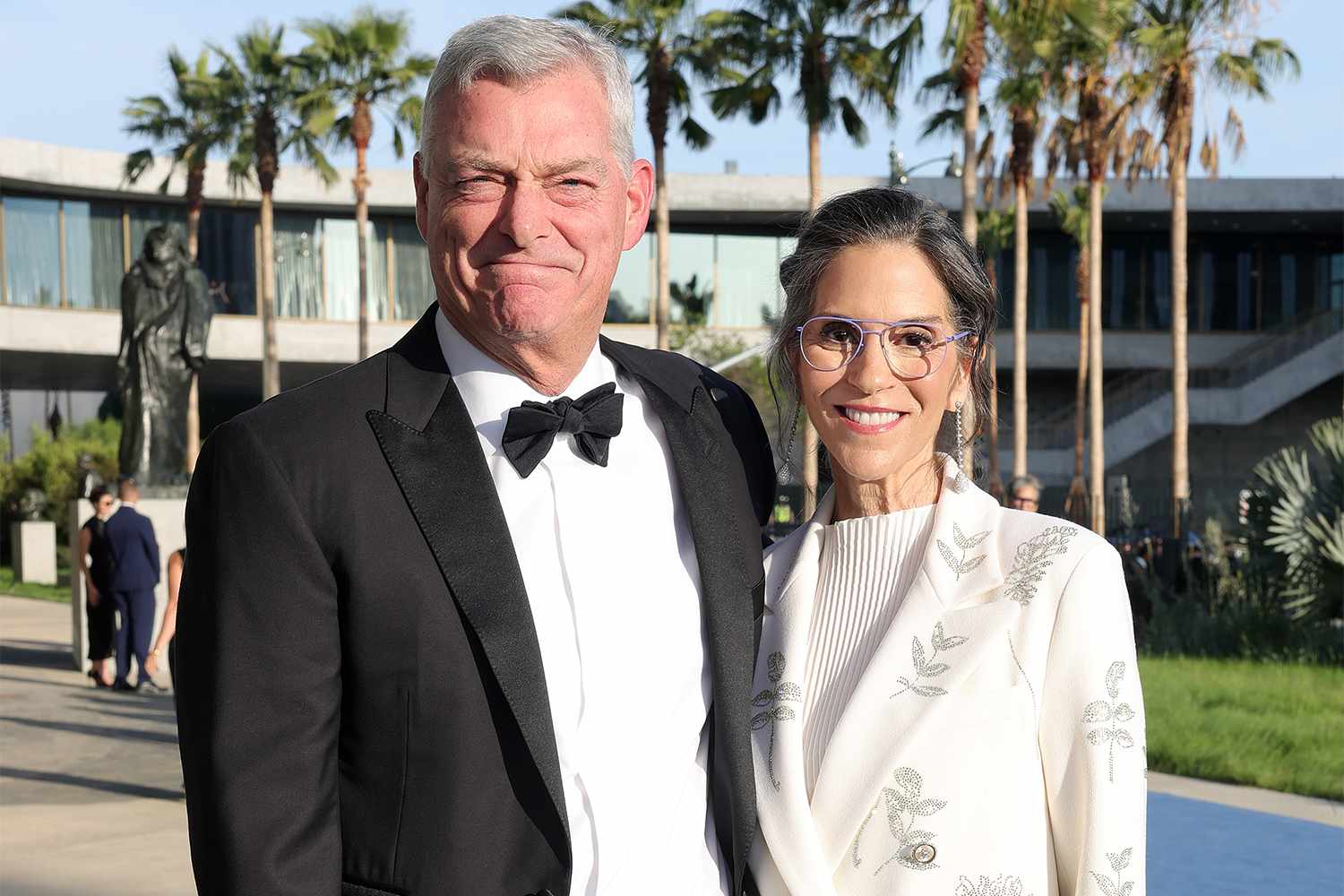 jami gertz tony ressler lacma gala