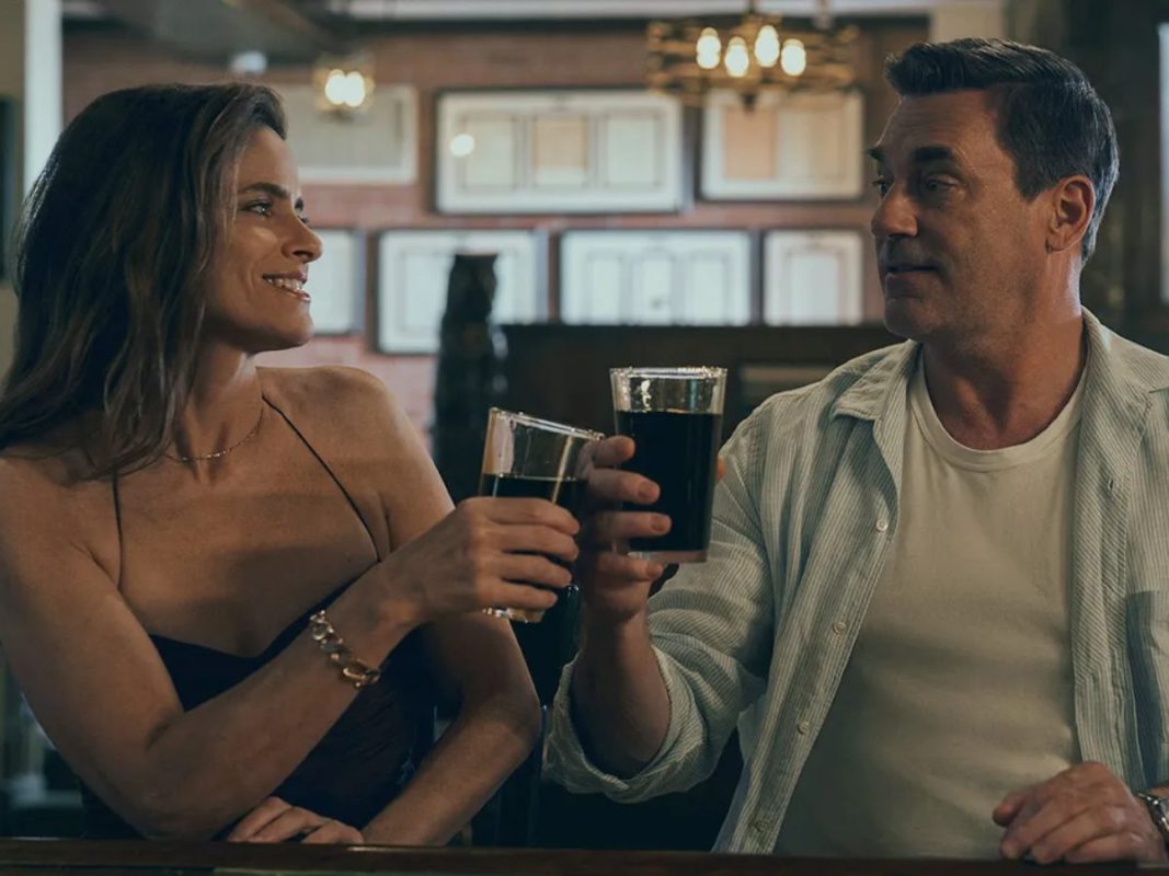 Coop and Ashe face off in the tense new season of Your Friends & Neighbors, streaming weekly on Apple TV+ (Photo: Netflix)
