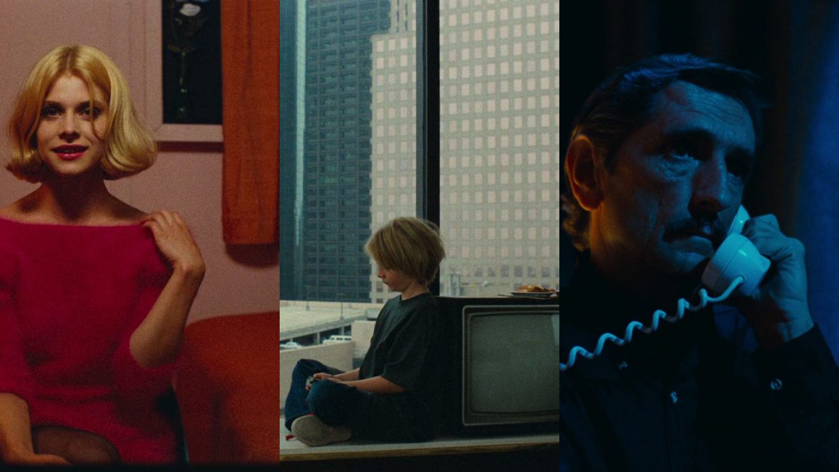 A collage of three shots from Paris Texas