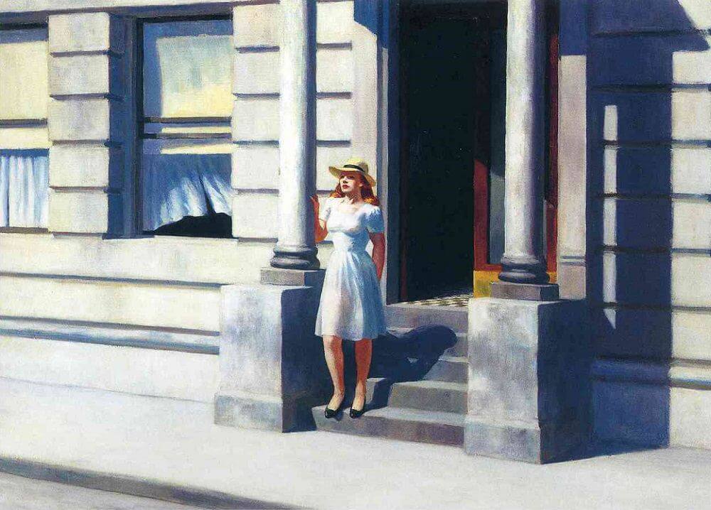 Summertime (1943) by Edward Hopper