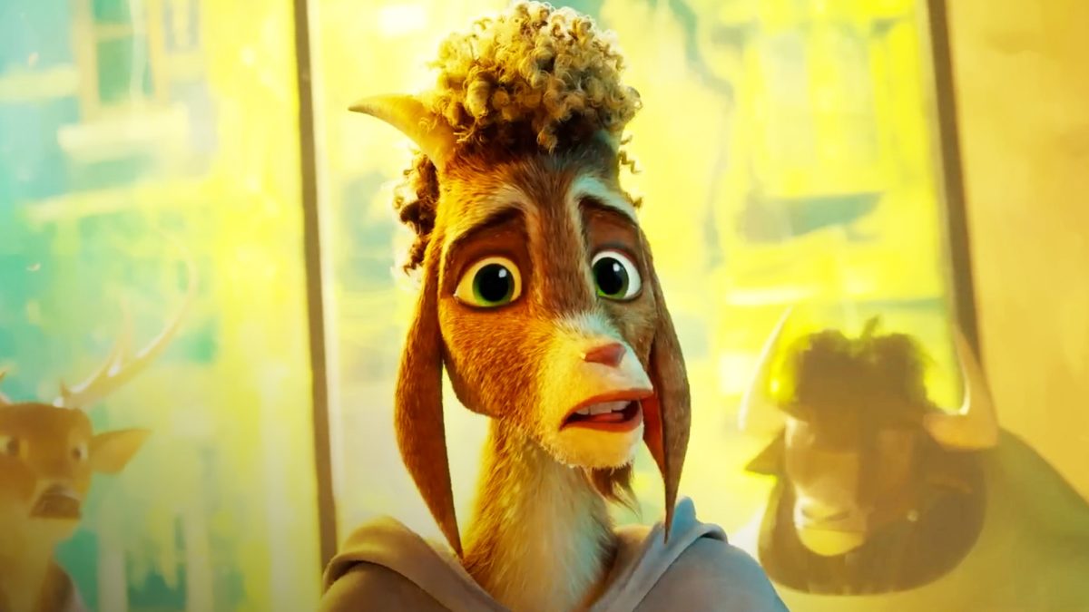 Caleb McLaughlin as Will Harris, a teenage American Pygmy goat in GOAT (2026)