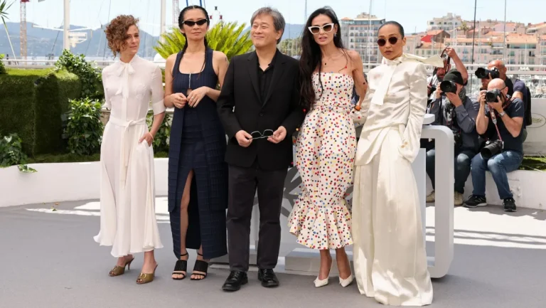 Park Chan Wook Demi Moore Jury Cannes