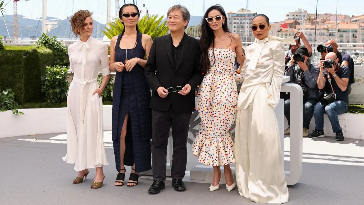 Park Chan Wook Demi Moore Jury Cannes