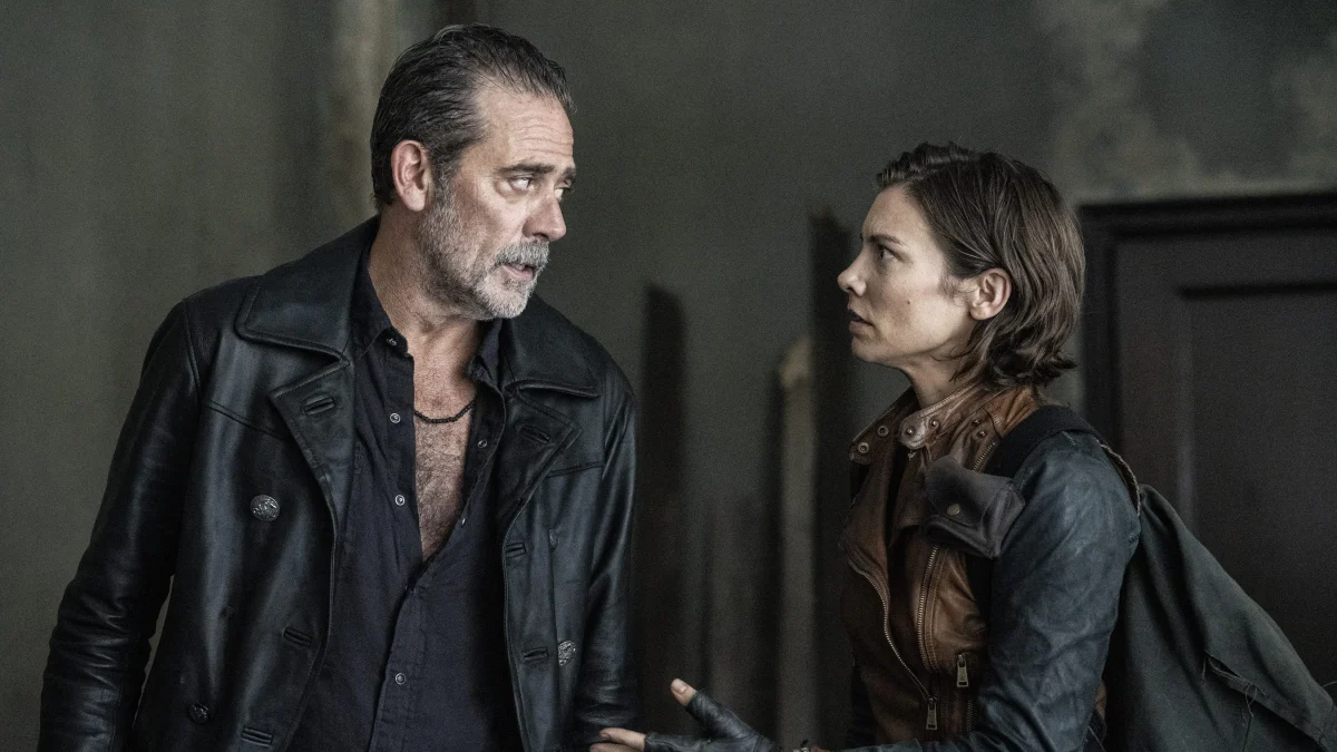 Jeffrey Dean Morgan and Lauren Cohan in The Walking Dead: Dead City