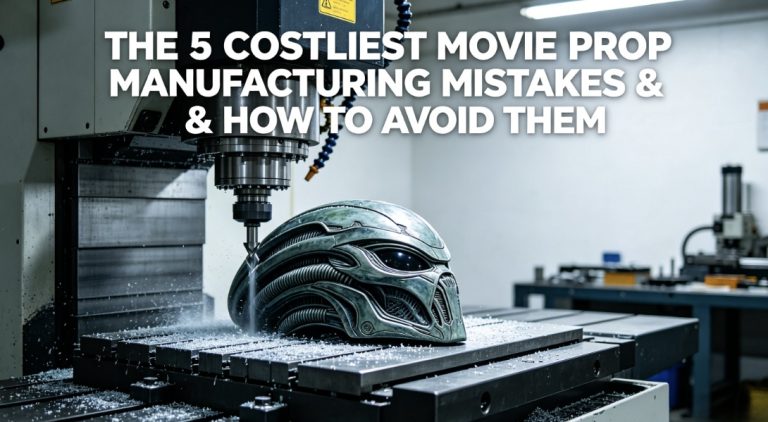 Top 5 Costly Film Prop CNC Machining Mistakes and How to Avoid 40% Rework
